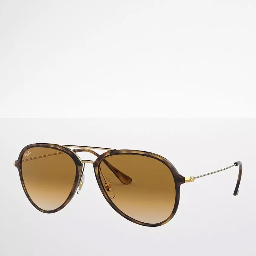 Ray Ban Tortoise Aviator Sunglasses